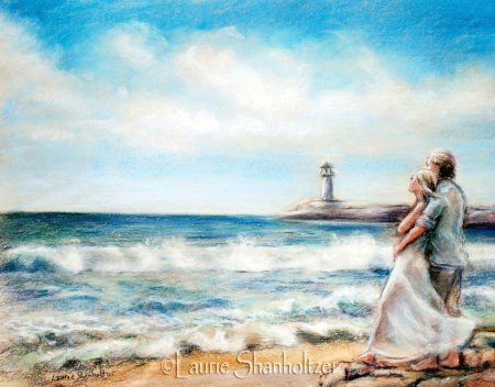 Влюбленные на море