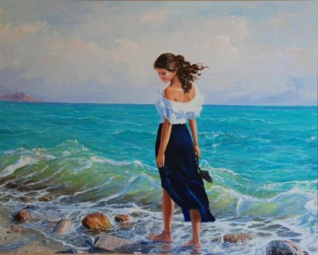 Живопись давид бадзагуа море