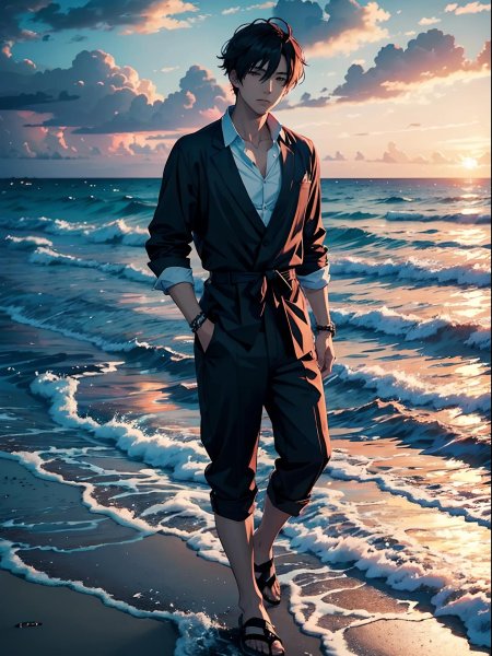 Мужчины аниме