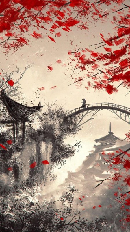 Китайская живопись пейзаж