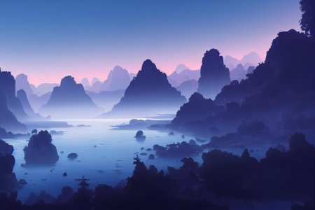 Пейзаж китайский