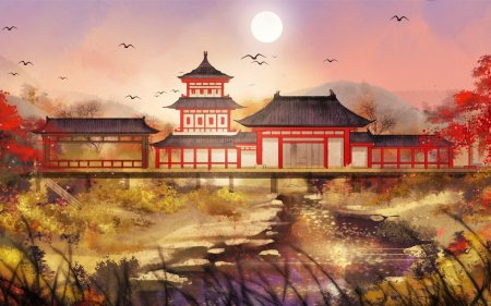 Япония императорский дворец арт