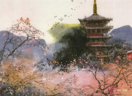 Китайская живопись пейзаж