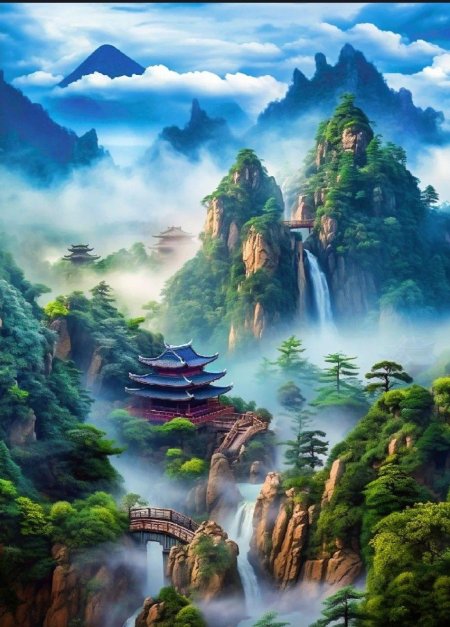 Пейзаж китайский