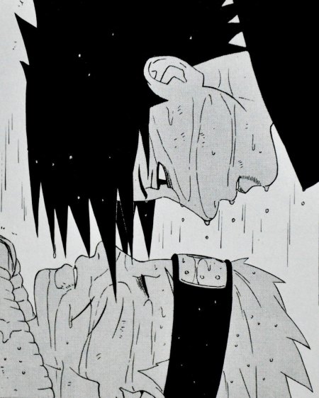 Саске и наруто манга