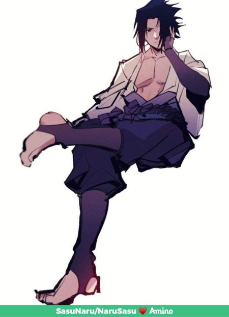 Саске учиха в полный рост