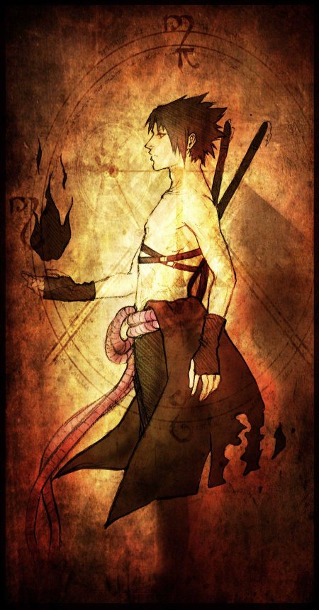 Саске огонь