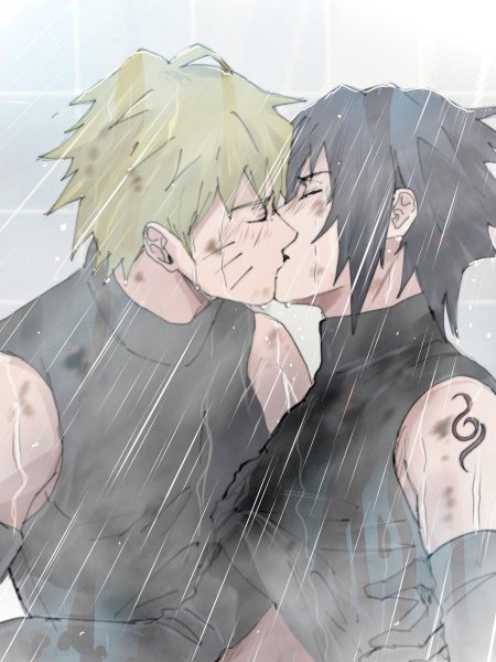 Саске и наруто яой