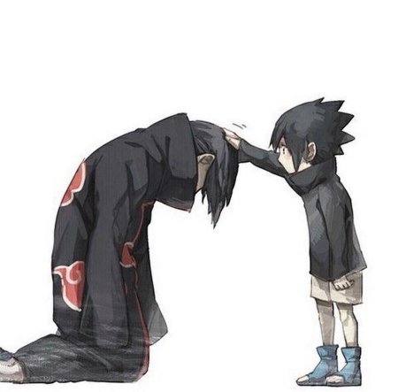 Итачи душит саске