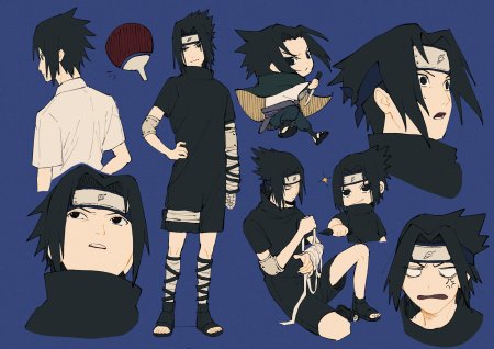 Саске учиха чунин