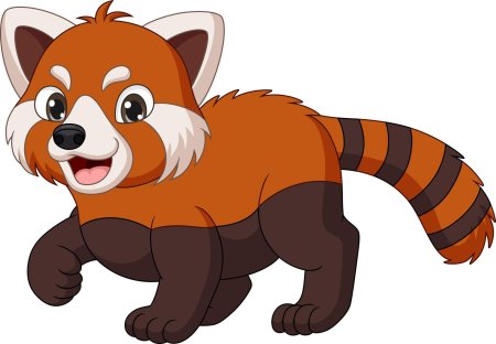 Панда мультяшная