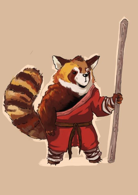 Панда днд монах