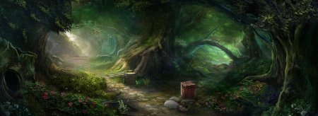 Лес фэнтези