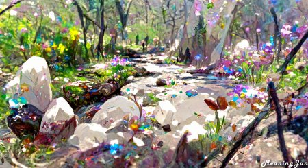 Ручей горный