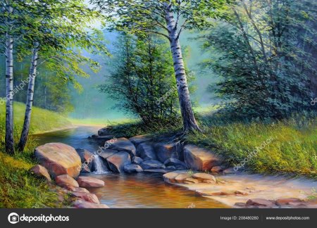 Лесной пейзаж белов сергей