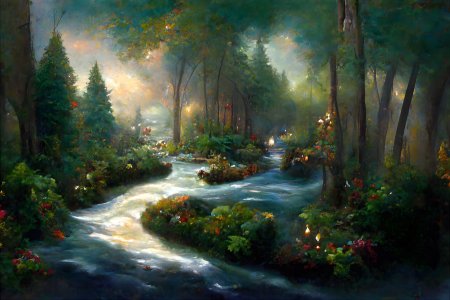 «зачарованный лес» («enchanted forest»)