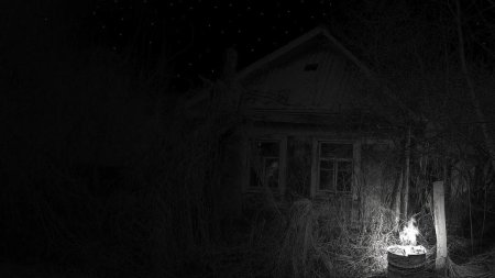 Страшный дом ночью