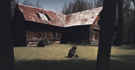 Страшный дом в лесу