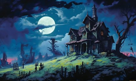 Хэллоуин дом