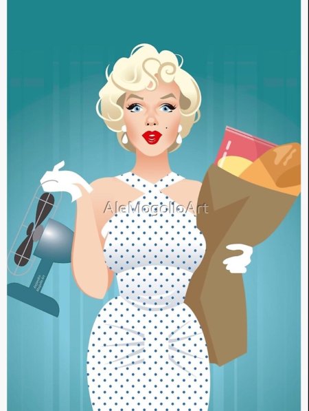 Мэрилин монро пин ап