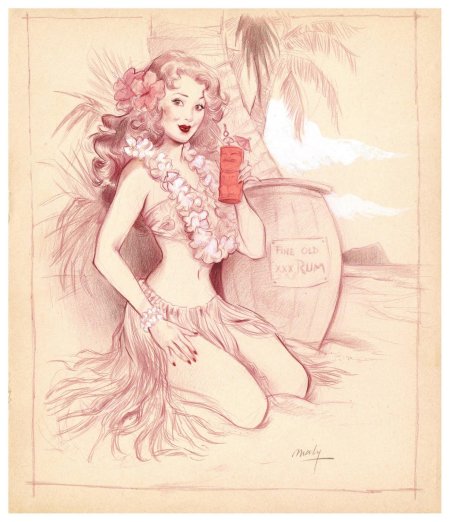 Пин ап гавайи