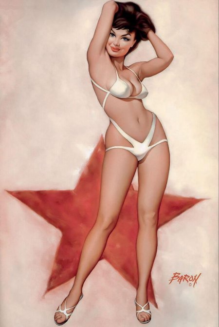 Пин-ап baron von lind