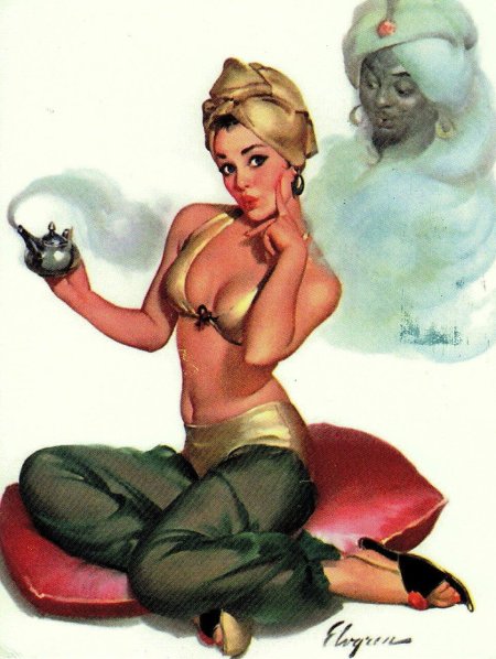 Женщина джин