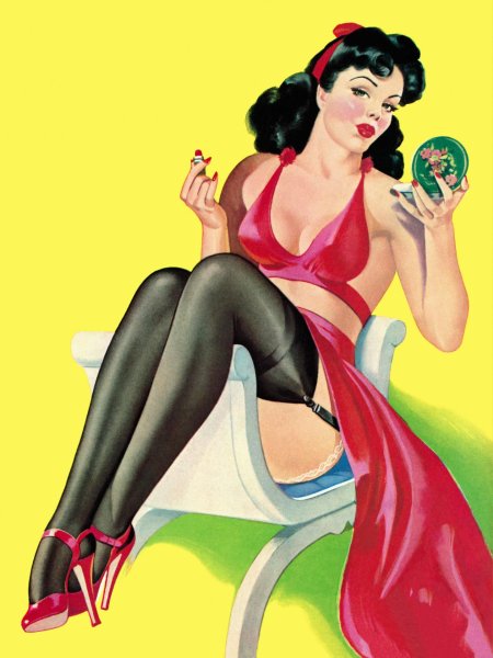 Пин ап девушка