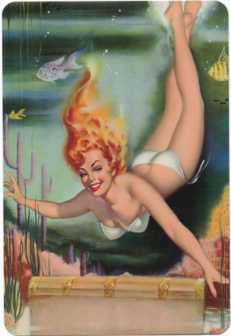 Билл медкалф пин ап художник