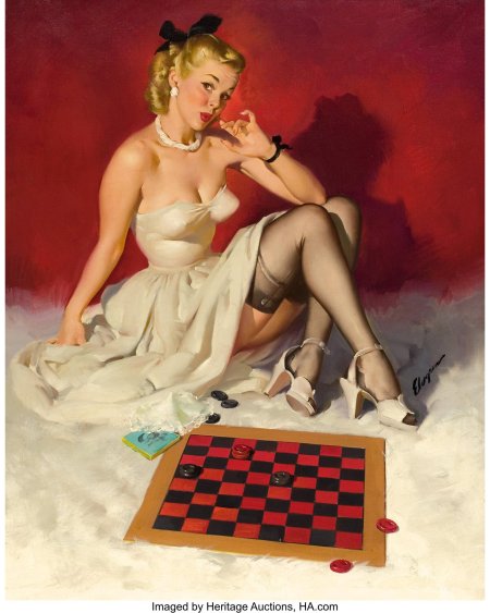 Художник джил элвгрен (gil elvgren)
