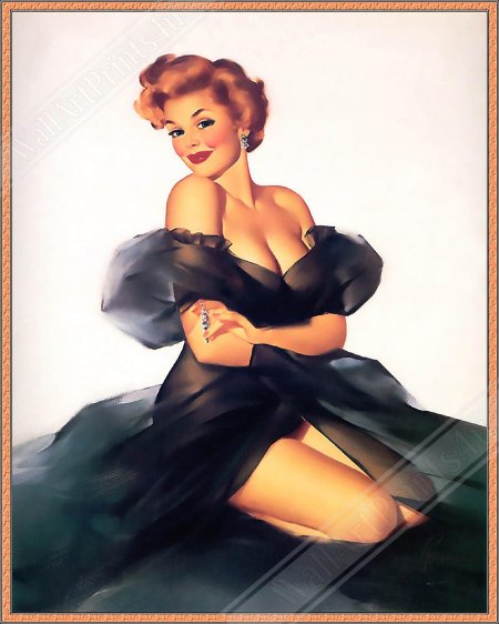Pin up художник джил элвгрен