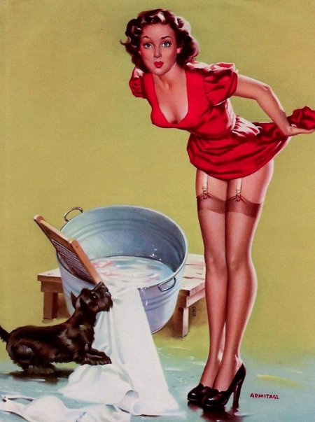 Пинап девушка