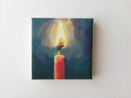 Картина свеча