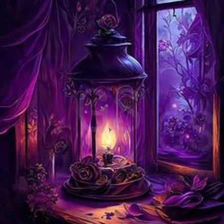 Фиолетовая фон