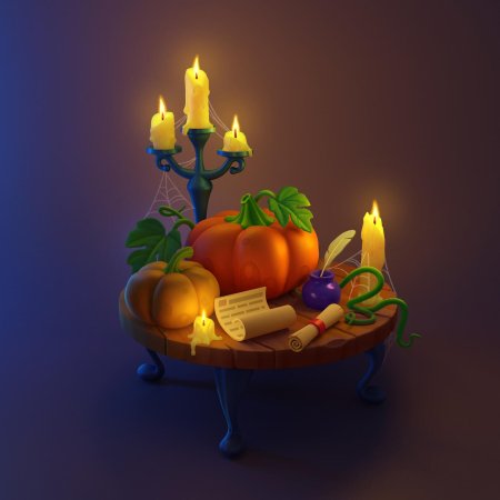 Хеллоуинский натюрморт