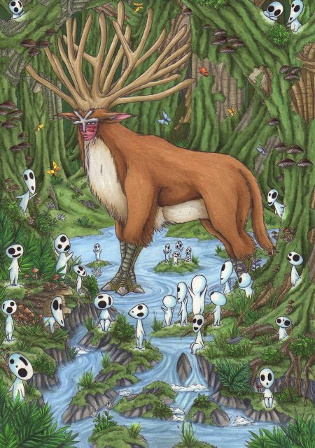 Принцесса мононоке хранитель леса