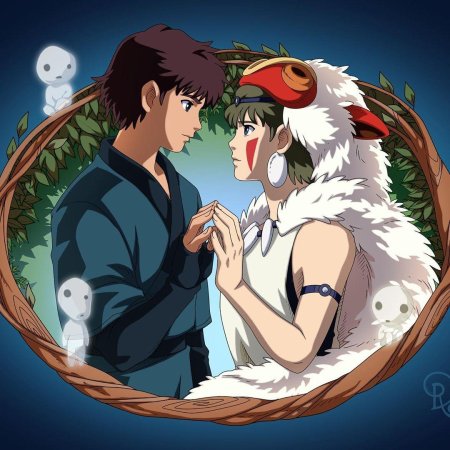 Принцесса мононоке и аситака