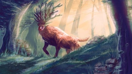 Олень фэнтези