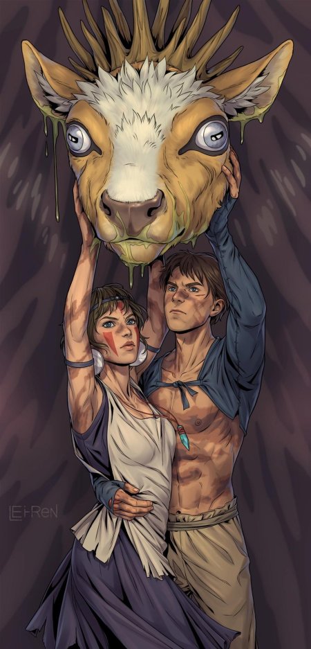 Акатануси принцесса мононоке