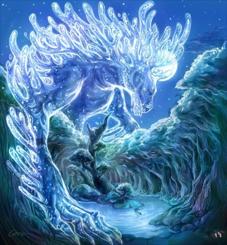 Принцесса мононоке лесной бог