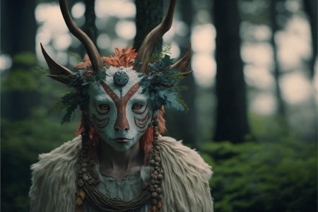 Лесной дух принцесса мононоке