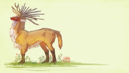 Принцесса мононоке олень