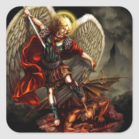 Архангел михаил против люцифера