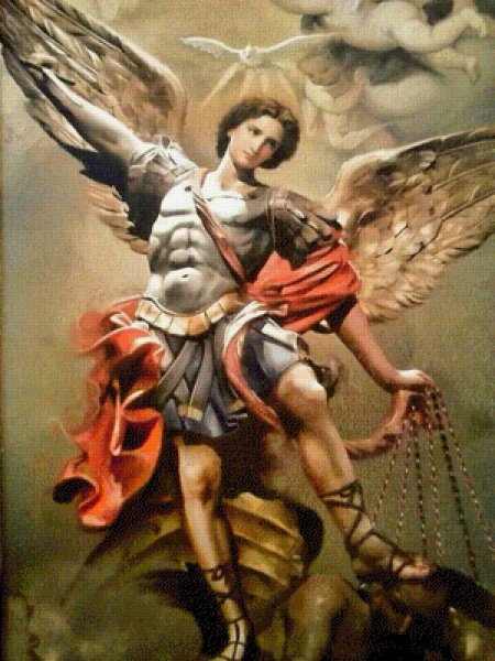 Архангел михаил побеждает дьявола