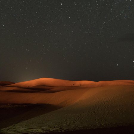 Пустыня ночь