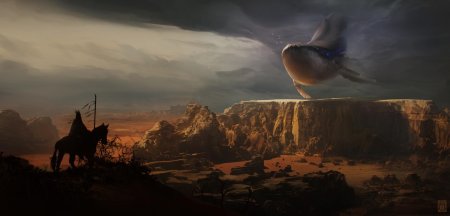 Пустыня ночью