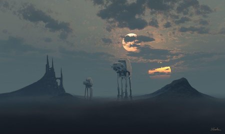 Пейзажи звездных войн планета татуин