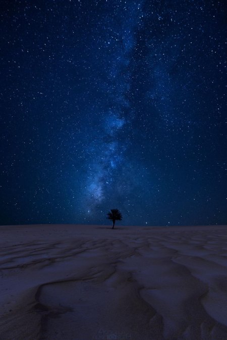 Пустыня негев млечный путь