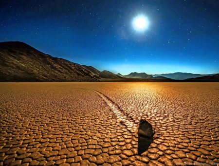 Пустыня ночь