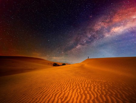 Пустыня ночь